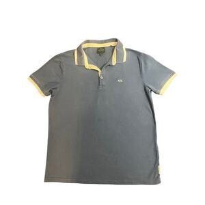 Armani Exchange Blue Polo Shirt